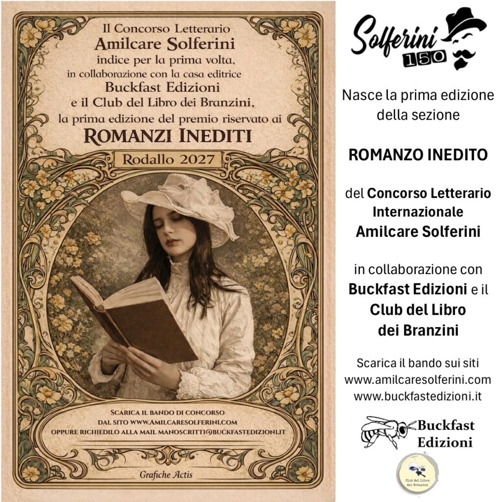 concorso letterario amilcare solferini buckfast edizioni club del libro dei branzini
